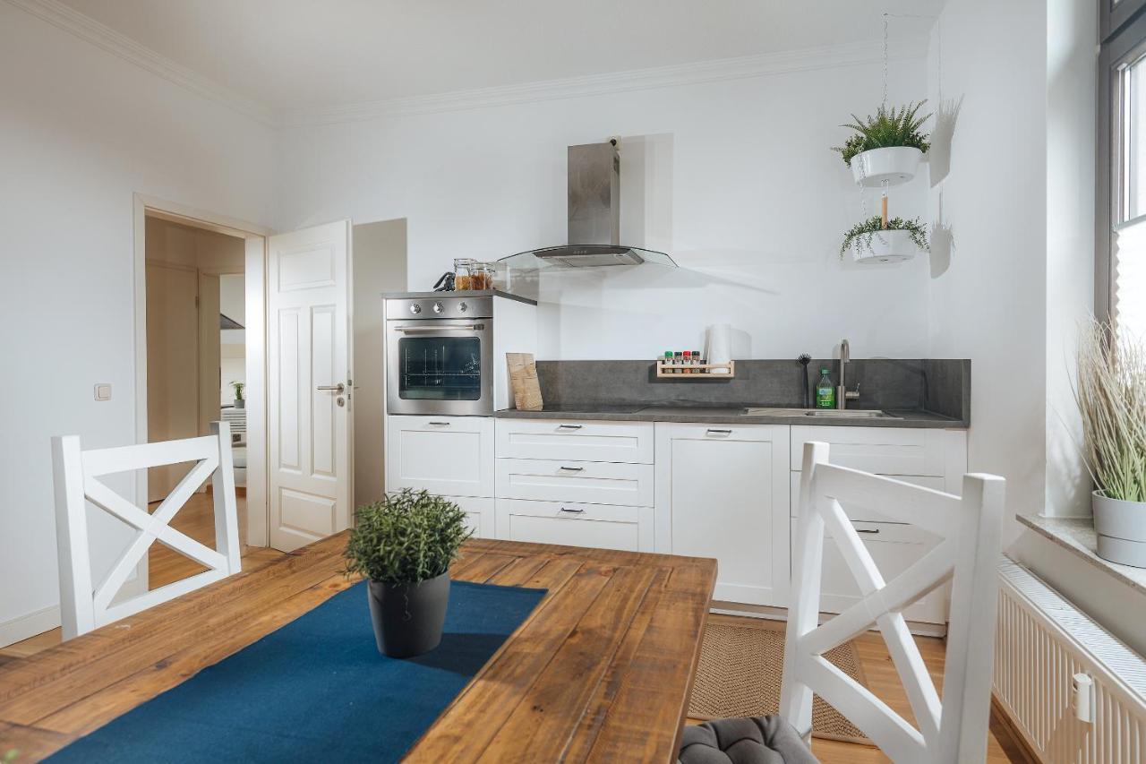 Grosse Koje Mit Terrasse Lejlighed Rostock Eksteriør billede