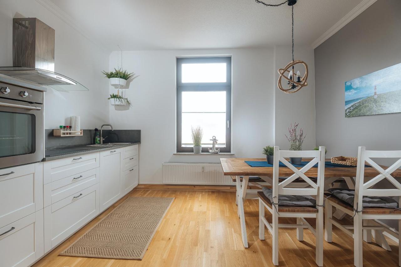 Grosse Koje Mit Terrasse Lejlighed Rostock Eksteriør billede